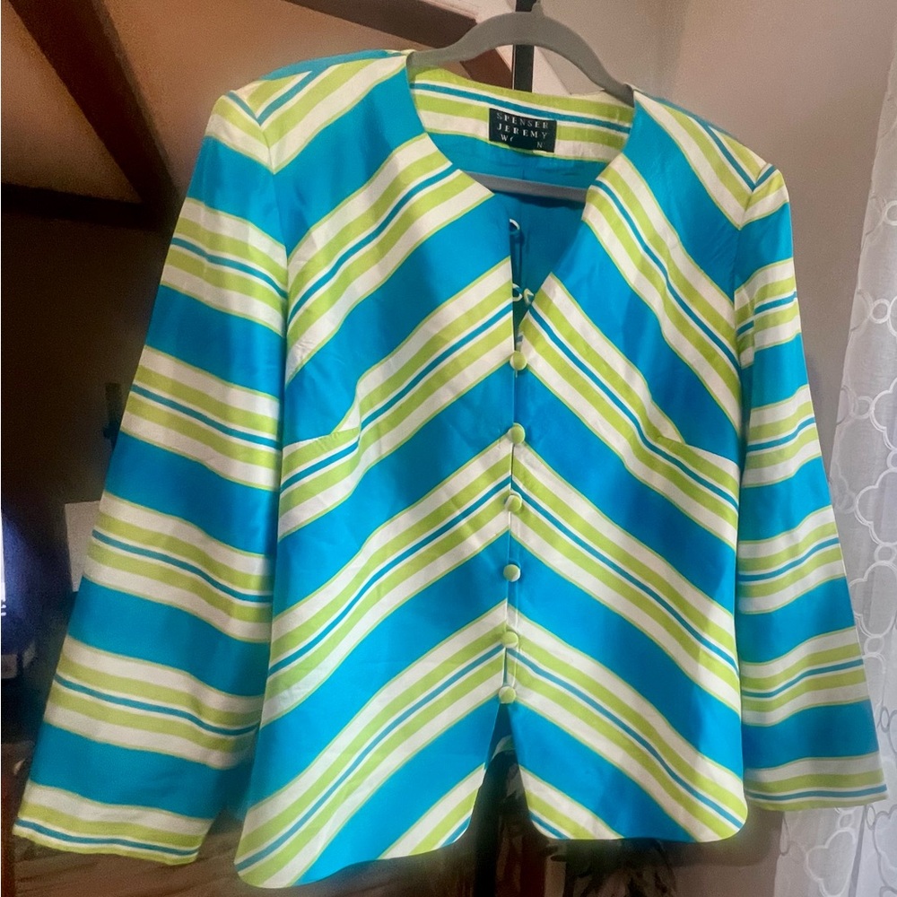 Spenser‎ Jeremy Woman Size 16 100% Silk Jacket
